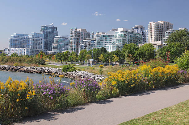 distrito residencial de mississauga - mississauga fotografías e imágenes de stock