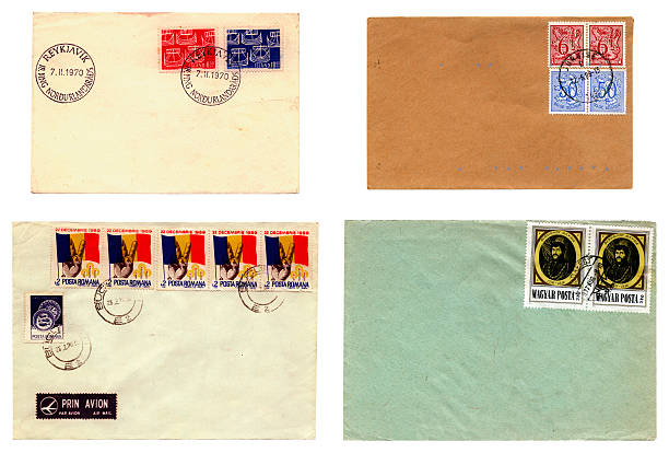 istock Iceland, Romania, Hungary and Belgium envelopes 182223938
