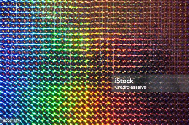 De Espectro De Cores Reflexão Sufrace - Fotografias de stock e mais imagens de Holograma - Holograma, Moldura Completa, Texturizado