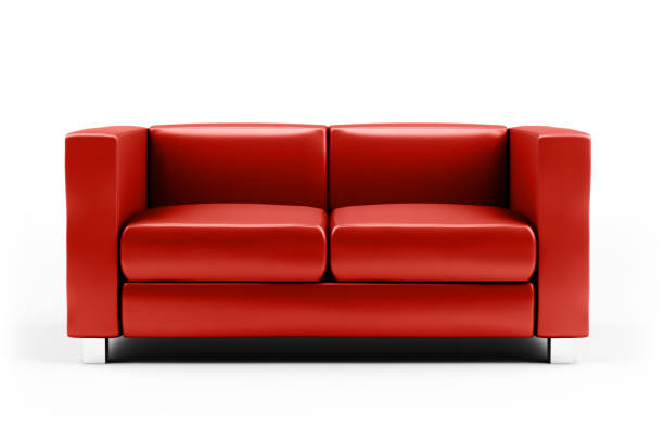 レッドのソファー
