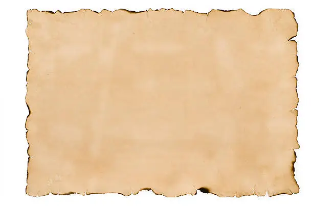 Empty treasure map paper that has a copy space and can be used as a background.