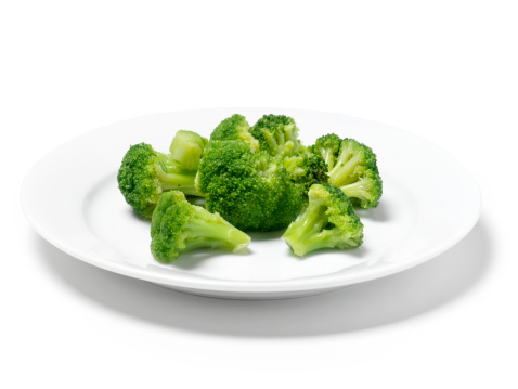 Cut Broccoli -Photographed on Hasselblad H1-22mb Camera