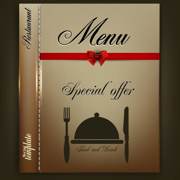 Conception de menus pour Restaurant ou café. - Illustration vectorielle