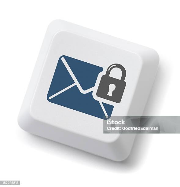 Sichere Email Stockfoto und mehr Bilder von E-Mail - E-Mail, Sicherheitsgefühl, Blau