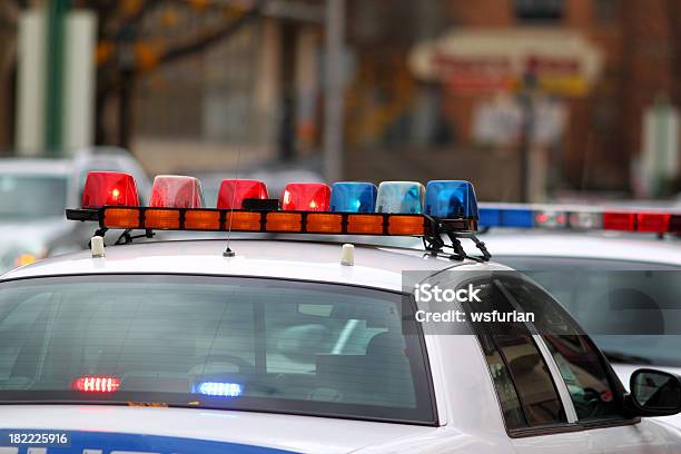 Police Siren Lights Stock Photo - Download Image Now - Police Vehicle Lighting, Accidents and Disasters, Arrest