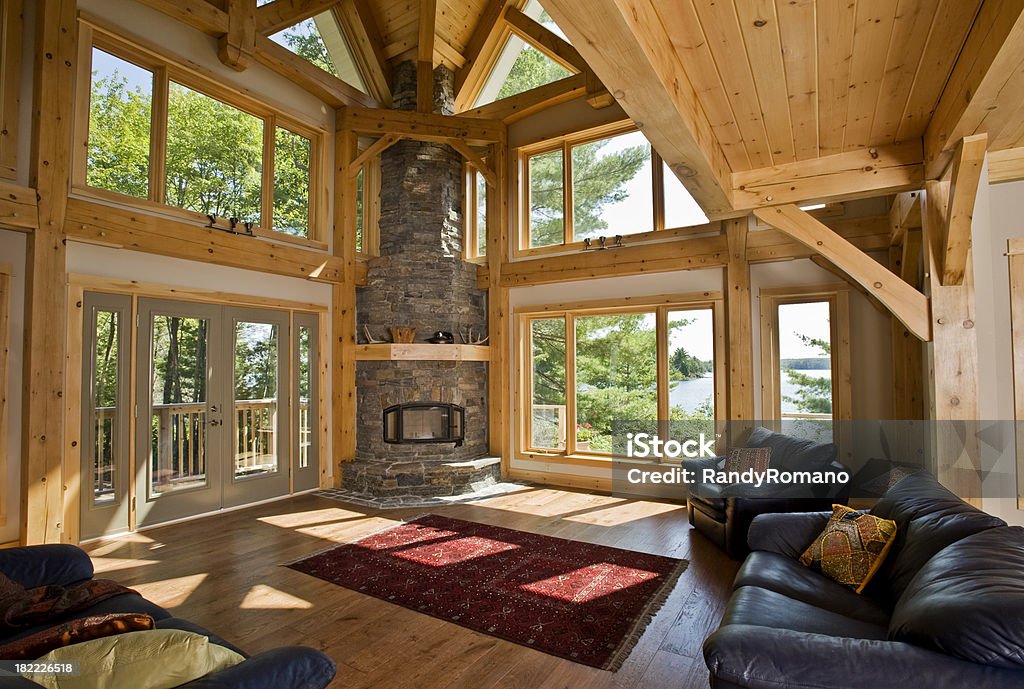 Interior de relaxamento - Foto de stock de Arquitetura royalty-free