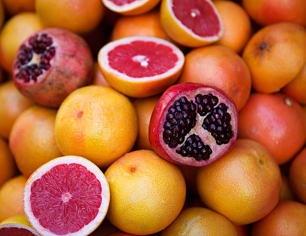 istock Blood oranges and pomegranates 182227166