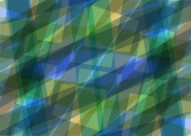 Vector illustration of Transparent blue background