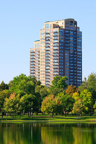 istock Modern High Rise in Autumn 182227474