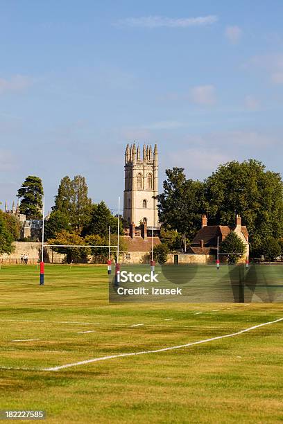 Foto de Campo De Rúgbi Na Universidade De Oxford e mais fotos de stock de Antigo - Antigo, Campo de Rúgbi, Rugby - Esporte