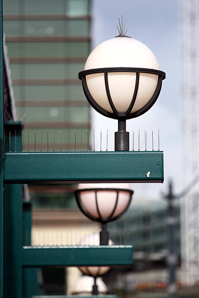 Luzes de Rua - fotografia de stock