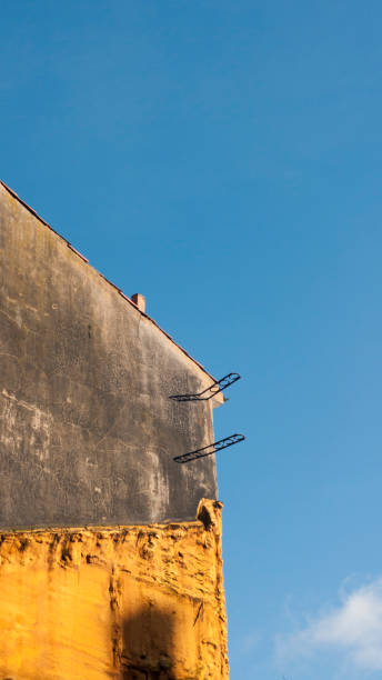 istock Golden foam wall in old building 1822278461