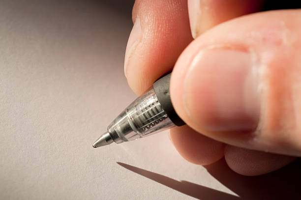 istock Putting pen to paper 182228747