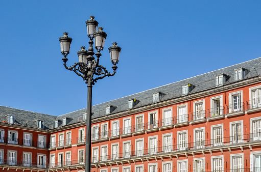 Plaza Mayor (Main square) in center of Madrid, Spain