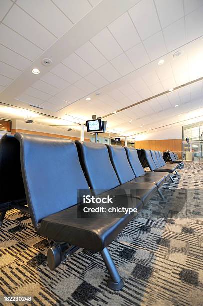 Foto de Lounge De Espera e mais fotos de stock de A caminho - A caminho, Aeroporto, Arquitetura