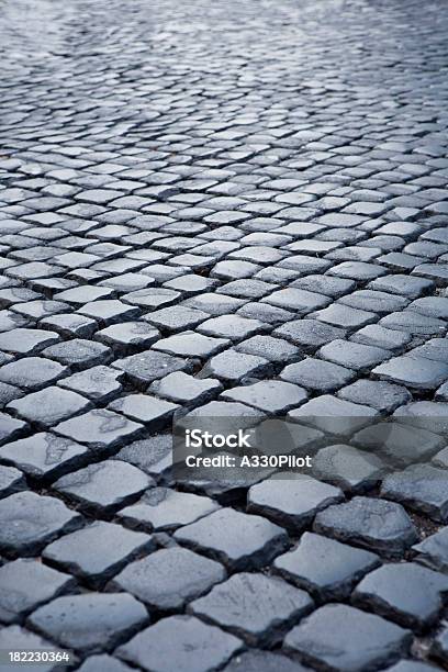 Roman Cobblestones Stock Photo - Download Image Now - Rome - Italy, Close-up, Street
