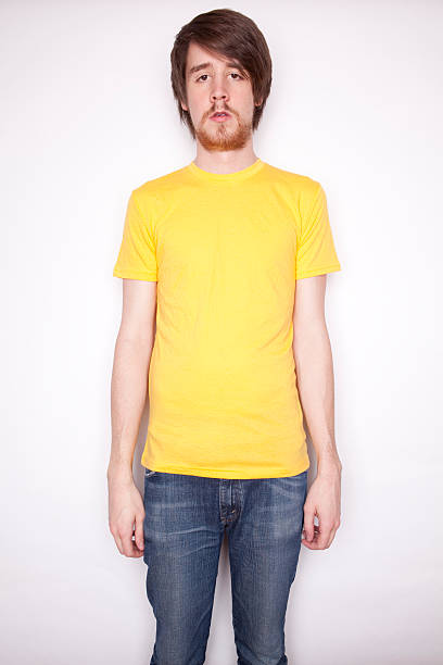 istock Blank Yellow T-Shirt 182230411