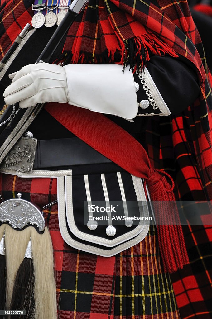 Kilt scozzese - Foto stock royalty-free di Arte, Cultura e Spettacolo