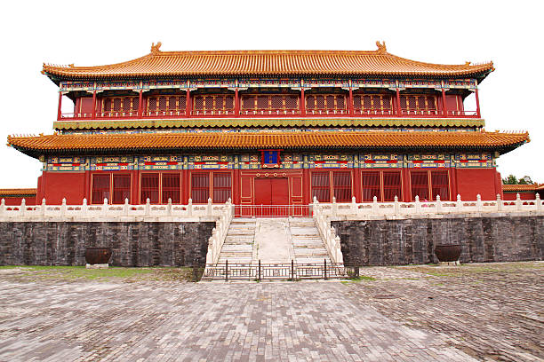 verbotene stadt - ming china forbidden city emperor stock-fotos und bilder