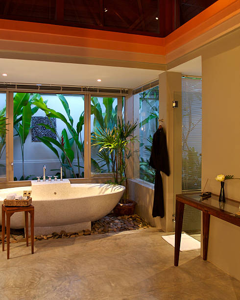 istock Luxury Zen Washroom 182231096