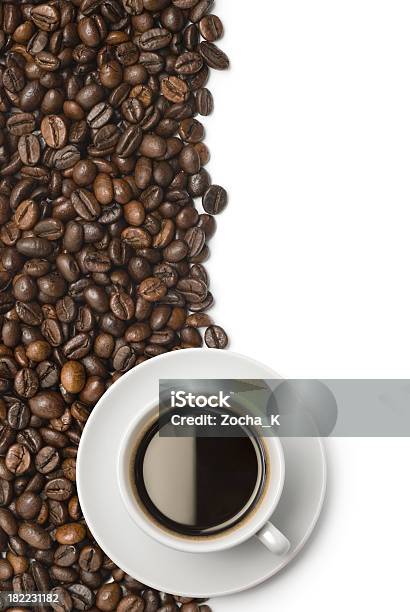 잔의 커피 원두 커피 콩에 대한 스톡 사진 및 기타 이미지 - 커피 콩, 카페, 커피-마실 것