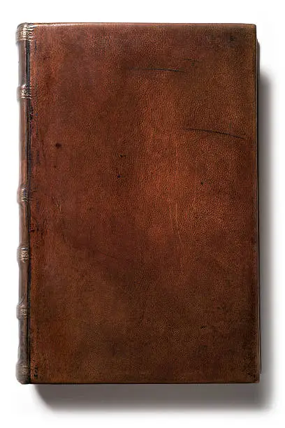 This lovely 200 year old leather book has the beautiful patina that only centuries of age can produce. The cover is completely blank so you have plenty of room to add copy.