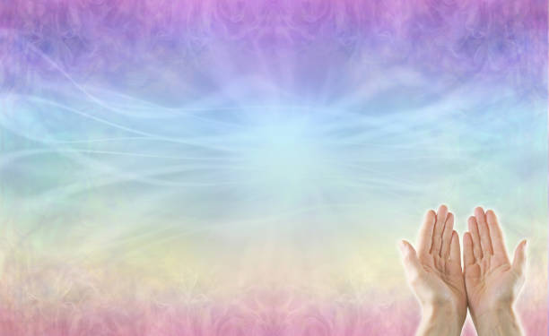 istock Channeling high resonance healing energy 1822315469