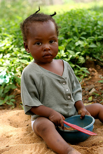 istock Sad African Baby 182231728