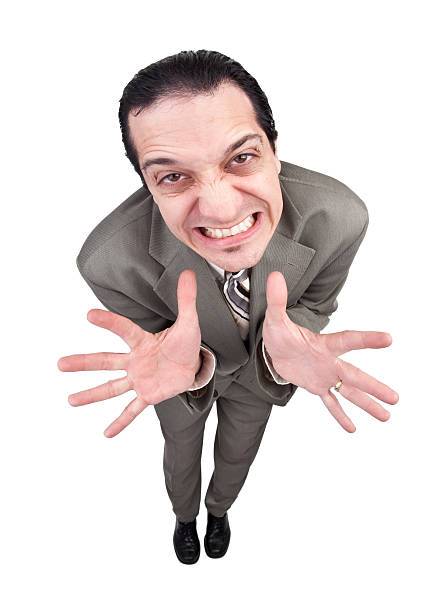 istock Stressed Business Man About To Strangle 182231814