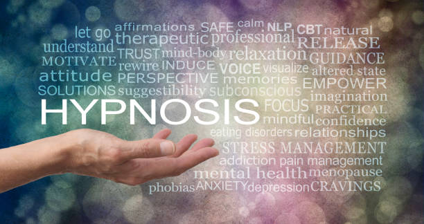 istock Offering you a Hypnosis service word cloud 1822321837