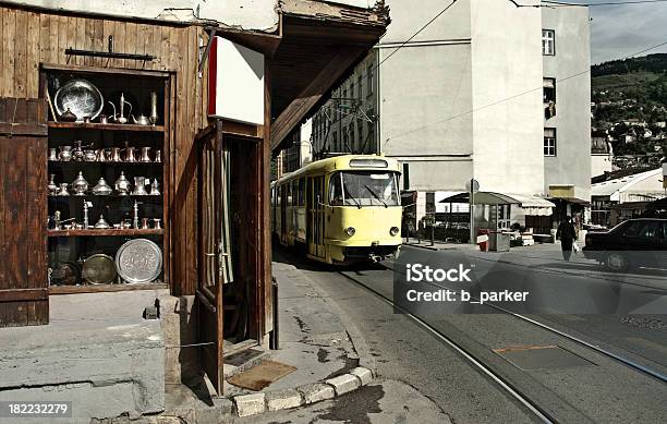 Sarajevo 트램 사라예보에 대한 스톡 사진 및 기타 이미지 - 사라예보, 케이블 카, 거리