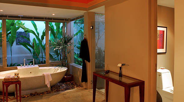 istock Asian Style Washroom in Tropical Setting 182232461