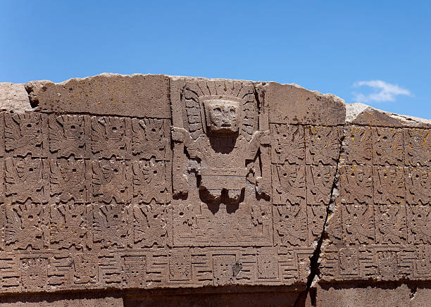 istock Portal of Sun, Tiwanaku 182232615