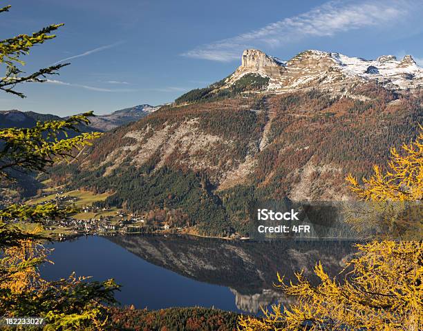 Autunno Panorama Di Montagna Alpi Austriache Xxxl - Fotografie stock e altre immagini di Albero