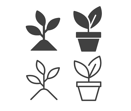 Plants Icons - Illustration Icons