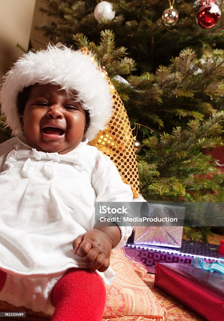 Erstes Weihnachtsfest - Lizenzfrei Baby Stock-Foto