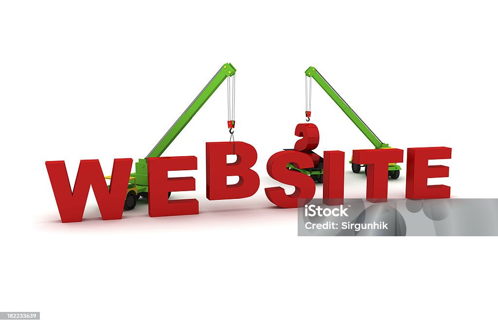 WEBSITE building Building of a website and development service the Internet of networks. Building - Activity Stock Photo