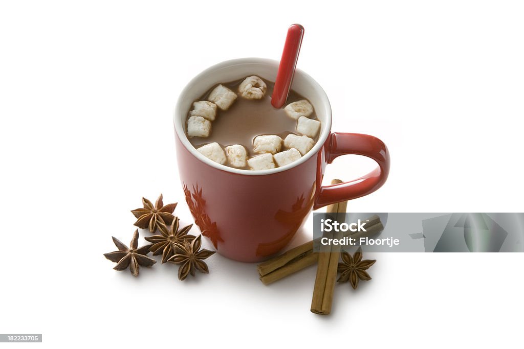 *Cioccolata calda - Foto stock royalty-free di Cioccolata calda