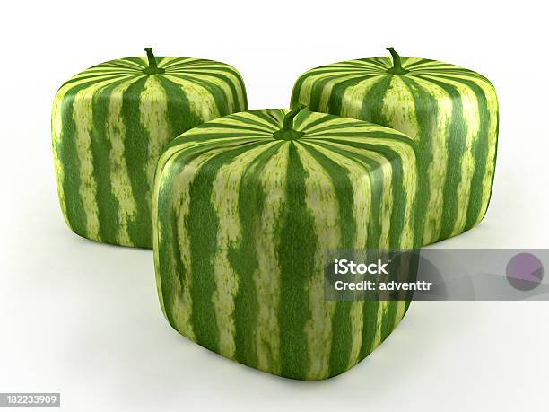 Foto de Cubo Watermelons e mais fotos de stock de Melancia - Melancia, Quadrado - Formato Bidimensional, Criatividade