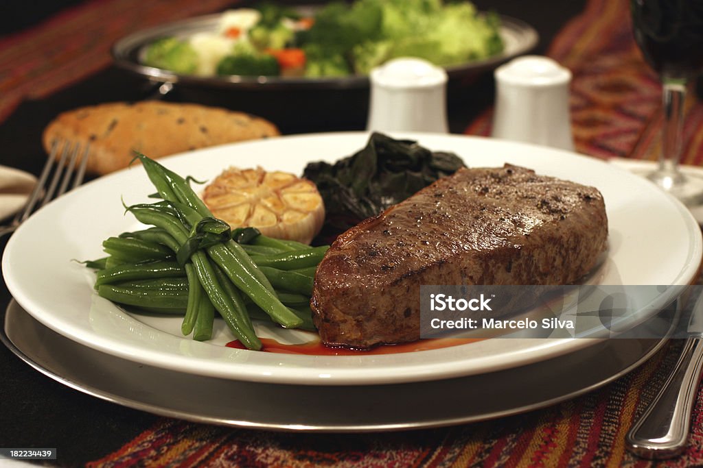 Elegante delicioso Bife - Royalty-free Bife Foto de stock