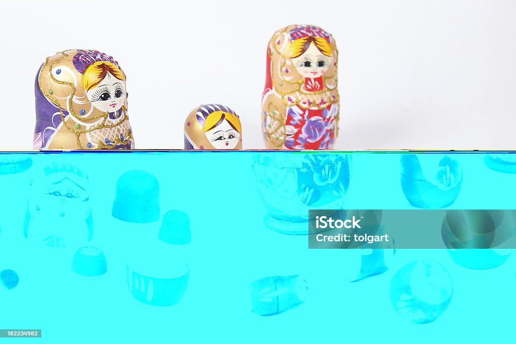 Ninhos bonecas russas - Foto de stock de Babushka royalty-free