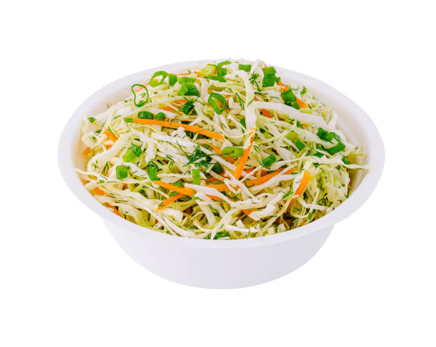 istock Coleslaw salad with white cabbage and carrots 1822351892