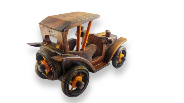 istock wooden toy retro car isolated on white background 1822353021