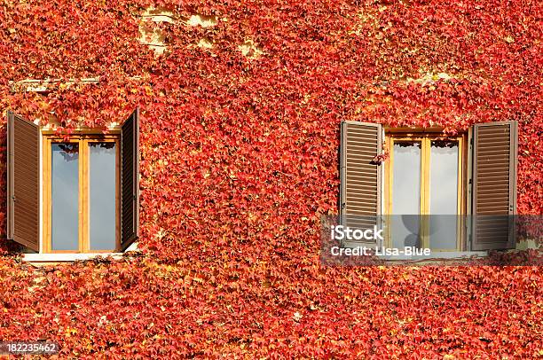 Windows В Осенью — стоковые фотографии и другие картинки Архитектура - Архитектура, Без людей, Вилла