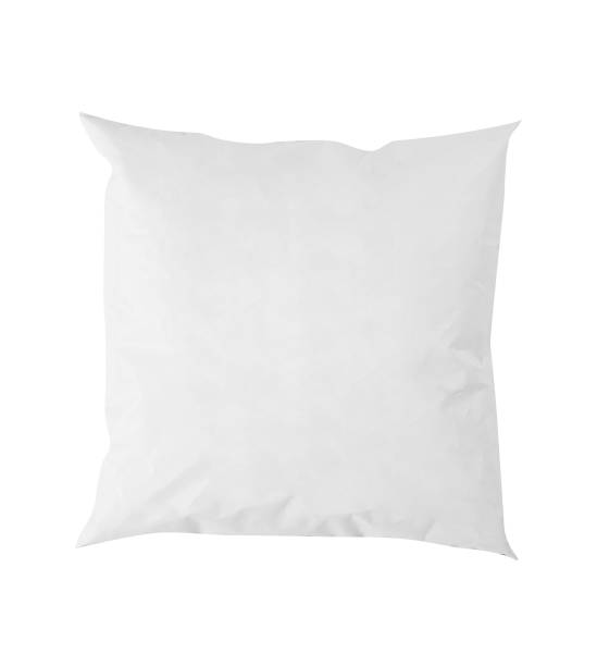 istock Blank or white plastic bag snack packaging isolated on white 1822364348