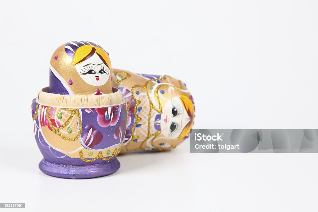Bambole russe di nidificazione - Foto stock royalty-free di Abilità