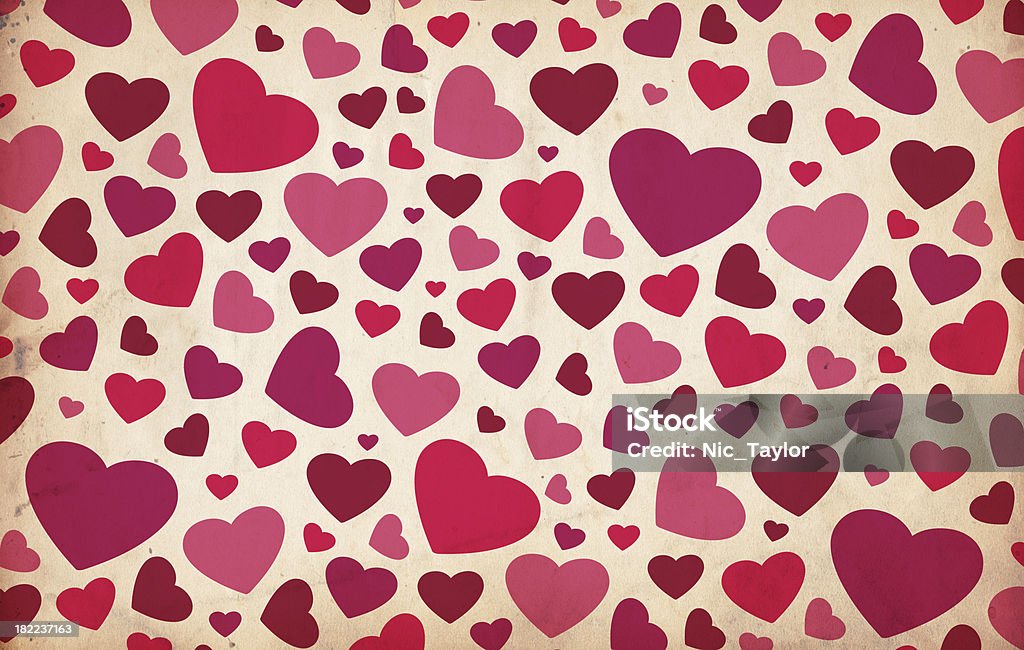 XXXL corações fundo Dia dos Namorados, - Royalty-free Arte Foto de stock
