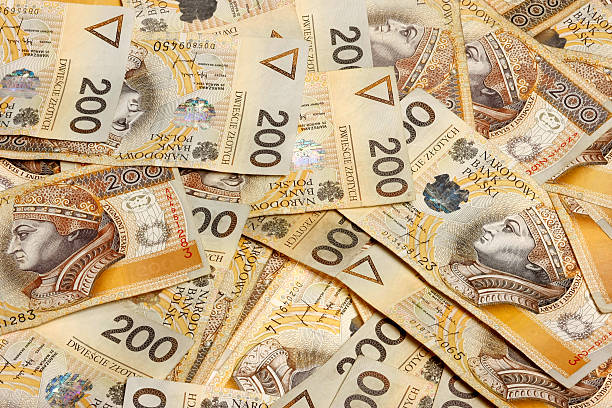 istock Number 200 Polish money 182237187