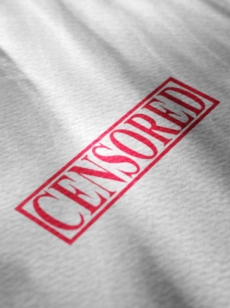 istock Censored Stamped on a Textured Paper 182237227