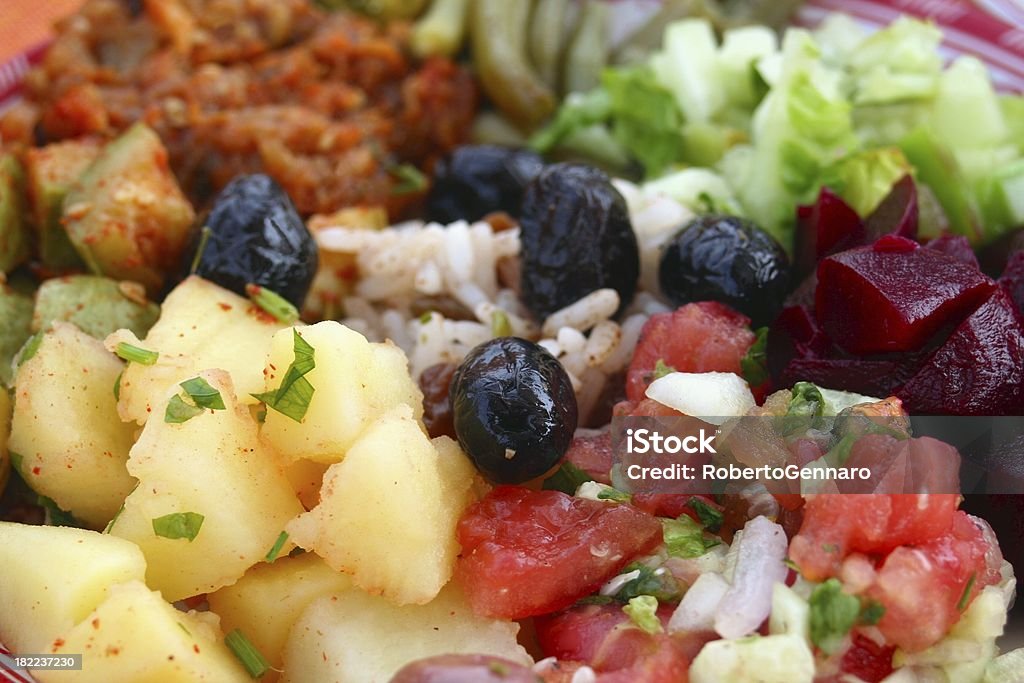 Salade close-up - Foto de stock de Marrocos royalty-free